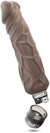 Blush - 9" Long Ultra Soft Realistic Feel 1.75" Thick Vibrating Dildo - Flexishaft Tech For A Nice Stiffy - Ipx7 Waterproof - Multi Speed G Spot Stimulating Vibrator Sex Toy For Women, Men - Beige - Image 3