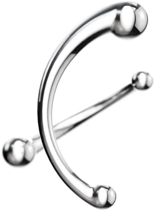 Bed Geek Double-Headed Prostate Massage Stick – Stainless Steel Adult Sex Toys – Body Plug For Men & Women – G Spot Stimulation For Couples – Beginner Friendly