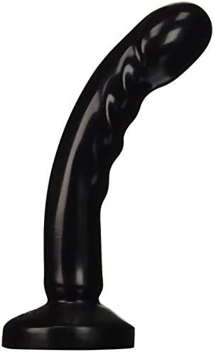 Tantus Sex/Adult Toys Compact Dildo - 100% Ultra-Premium Flexible Silicone Starter Dildo Harness Compatible Anal Safe Play, G-Spot & P-Spot Stimulation, Perfect For Beginners - Black