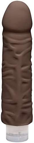Doc Johnson The D Shakin' Vibrating Dildo, Vanilla, 7 Inch