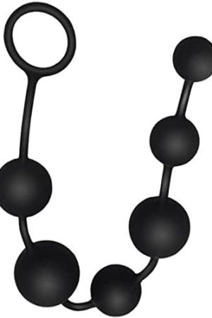 Ousandy Anal Beads 100% Silicone With Gradual Size Increase & Safe Pull Ring - Easy To Clean Anal Toys, Bpa & Phthalate Free For Men/Women