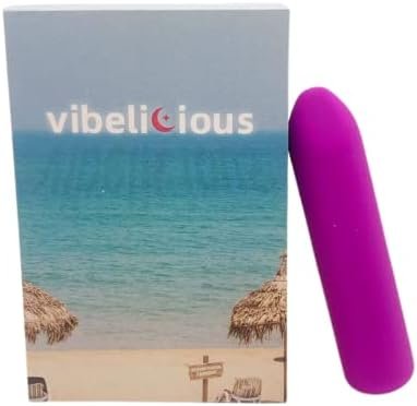 Vibelicious Bullet Vibrator Soft Clitoral Stimulator Usb Rechargeable Portable Travel Size Adult Sex Toy Device For Women