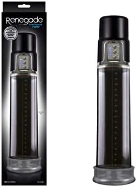 Ns Novelties Renegade Powerhouse Pump Dildo, Black - Image 3