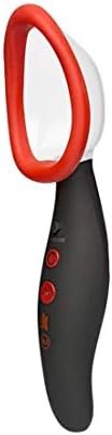 Doc Johnson Kink - Pumped - Rechargeable Automatic Vibrating Pussy Pump, Black/Red