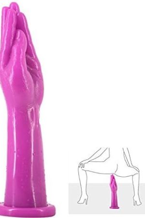 Fst Hand Anal Plug 11.8 Inch Long Forearm For Vaginal Anal Fist Masturbation (Purple)
