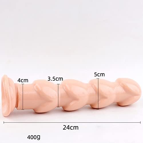 Butt Plug Anal Plug Training Toy, Silicone Dildo Sm Anal Butt Plug Anal Sex Toys With Suction Cup Base For Man,Women|(Black) - Image 3