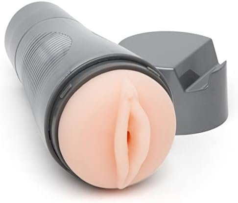 Lovehoney Thrust Pro Ultra Kayla Male Masturbator Cup - 7 Inch Realistic Textured Vagina With Adjustable Suction Control - Self Pleasure Sex Toys For Men - Waterproof - Flesh Pink