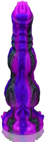 9.6" Horse Dildo Huge Monster Dildo With 2 Big Knots, Fantasy Dildo Thick Dragon Dildo With Strong Suction Cup, Soft Anal Dildo Knot Dog Dildo Giant Anal Toys For Men Gay, Adult Toys For Women Men