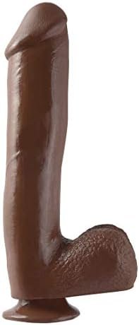 Basix 10-Inch Suction Cup Dong, Black