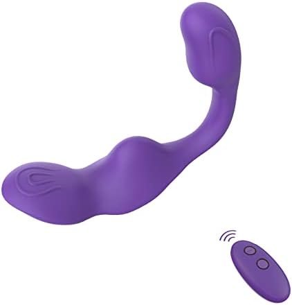 Stirlove Wearable Vibrator With Butt Plug Egg Vibrator For Woman Pleasure, Remote Control Triple Stimulation 7 Modes Clitoral Vibrator Sex Toys For Couples