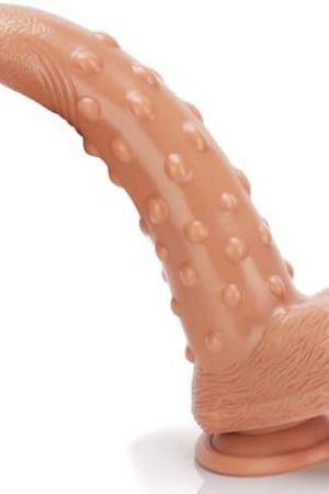 Alien Dildo Girthy Knot Dildo, 9 Inch Fat Dual Density Dildo With Suction Cup, Soft Realistic Silicone Big Dildos For Anal Play, G Spot Fake Penis For Men, Lifelike Monster Dildos For Women