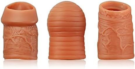 Penis Ring Set, 3 Different Types Liquid Silicone Cock Rings With Buckle Design For Couples Sex