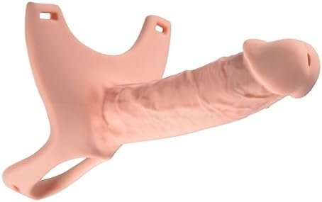Adjustable Hollow Strap-On Harness Extender Bigger Penis Dildo Sleeve Cock Cover Penis Extension Increase The Size And Strength Adult Sex Toy For Man - Image 3