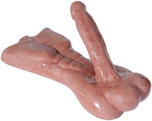 Super Mini Male Torso Sex Doll For Women With Realistic Flexible Dildo, G- Spot Vibrating Men Penis Love Doll For Women Masturbation Couples Sex Toy - 7.48X4.33X6.89 Inch (A Little Bigger Than Palm)โฆ