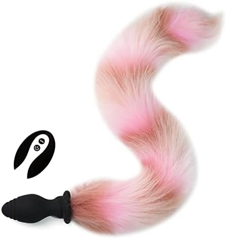 Fox Tail, Butt Plug With Smooth Long Fox Tail Anal Sex Toys Role Play Flirting Animal Tail/Anal Plug Fox Tail Sex Toys For Women/Cosplay Play-Mix Colors4