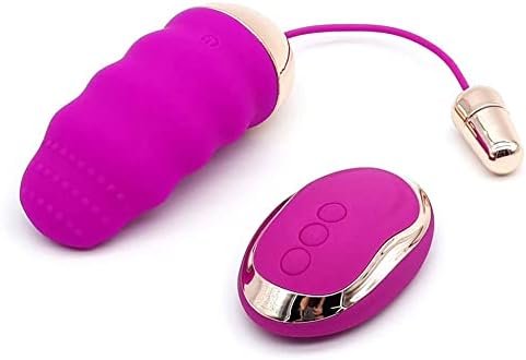 Remote Control Bullet Vibrator, Vibrating Love Egg Silicone Tongue Bullets Clitoral Nipple Stimulator, 10 Vibration Small Adult Sex Toy For Women & Couples(Purple)