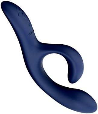 We-Vibe Nova 2 Rabbit Vibrator For Women - Vibrating Sex Toy For Clitoral And G-Spot Stimulation - Flexible Vibrator With 10 Vibration Modes - App Controlled -Waterproof - Adult Toys For Couples -Blue