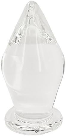Huge Anal Butt Plug Glass Egg, Eastern Delights Elite Pleasure Wand Anal Sex Toy Trainer 34 Oz