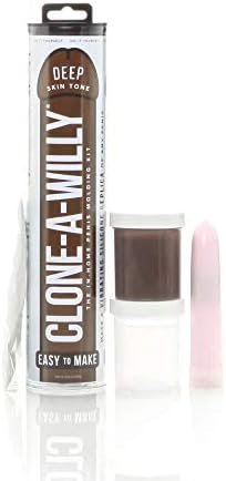 Clone-A-Willy - Silicone Penis Casting Kit For Diy Dildo (Deep Skin Tone)