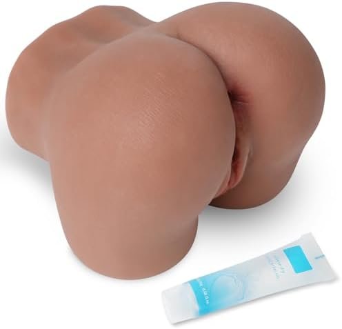 Male Masturbator Male Sex Toy, Pocket Pussies Male Masturbator With Realistic Grainy Skin Butt And Tight Vaginal Anal, Realistic Sex Doll With 2 Holes For Men Masturbation