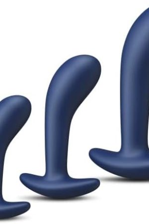 Butt Plug Trainer Kit For Comfortable Long-Term Wear, Pack Of 3 Silicone Anal Plugs Training Set With Flared Base Prostate Sex Toys For Beginners Advanced Users