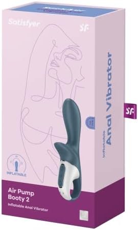 Satisfyer Air Pump Booty 2 Anal Vibrator With Inflatable Shaft - Vibrating Anal Plug, Butt Plug, Prostate Stimulator, Butt Sex Toy For Men And Women - Unisex, Waterproof, Rechargeable - Image 3
