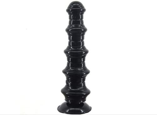 Expanding Ribbed Anal Dildo Dilator