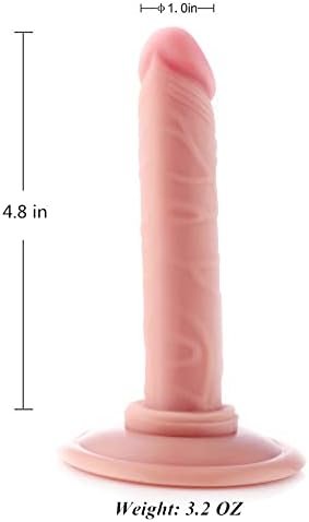 Slim Beginner Dildo With Storage Bag,Sinloli Small Dildo With Suction Cup - Image 2