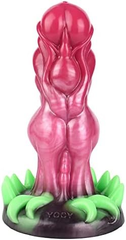 Dragon Dildo Adult Sex Toy For Women Silicone Monster Dildo, Luminous Prostate Anal Dildo For Men With Strong Suction Cup Glow In The Dark