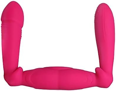 Realistic Double-Ended Vibrating G-Spot Dildo Vibrator - 8 Vibrations With Botton Control, Rechargeable Fake Penis Adult Sex Toys,G Spot Clitoris Nipple Prostate Vagina Stimulator For Lesbian&Couples