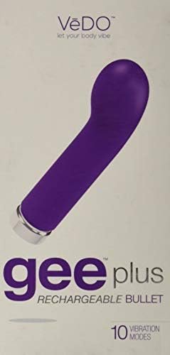 Vedo Gee Plus Rechargeable Vibe, Tease Me Turquoise - Image 3