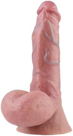 Hismith 8.3" Vibrating Dildo, 6" Insert-Able Length, 1.75” Max Width, Magnetic Charging Vibrator- Vibration Series