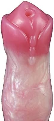 Small Medium Size Multi Color Artificial Dog Dildo Squirting Dildo Anal Plug Soft Flexible Strong Suction Silicone Made - Image 3