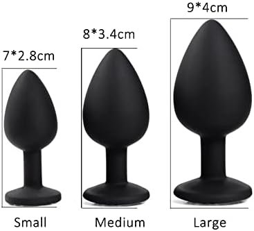 Personal Massage 3Pcs Silicone Butt Plugs Anal Sex Toys Kit For Starter Beginner Men Women Couples - Image 3