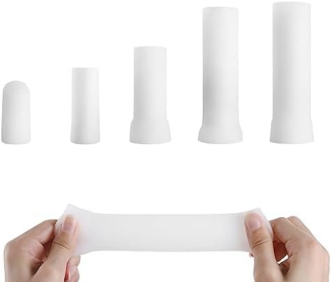 Toaka 2Pcs Penis Head Glan Protector Penis Cock Silicone Sleeve Replacement Accessories - For Male Penis Extender Stretcher Enlargement Pump Max Vacuum Enhancer Enlarger (Gp)