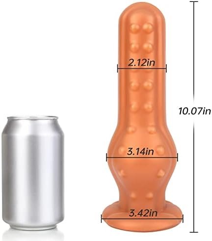 Fst Ultra Soft Liquid Silicone Butt Plug With Strong Suction Cup And Massage Particles For Male Prostate Stimulation Women Vaginal Masturbation Sex Toy (M) - Image 2
