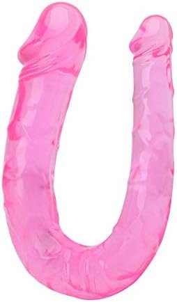 Lifelike Dildo Double Dong Big Penis For Women G-Spot Stimulation Realistic Dildo Double Side 2 Head Dildo Adult Sex Toy For Anal Vaginal Play Anus Stimulator