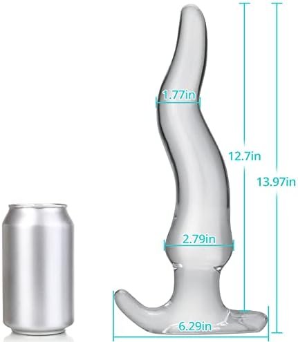 Fst Transparent Anal Plug Male Prostate Massage Anal Beads And G-Spot Stimulation Sex Toy For Men Women Couple Sex Foreplay Flirting Toy (Xl) - Image 3