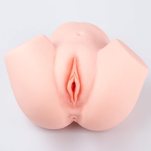 Wqxnn Flesh 4.4Lb Realistic Pussy Masturbator Sex Doll W/Tight Anal And Vagina Stroker, Portable Butt Pocket Pussy Male Sex Toy For Men Masturbation,Male Masturbator - Image 3