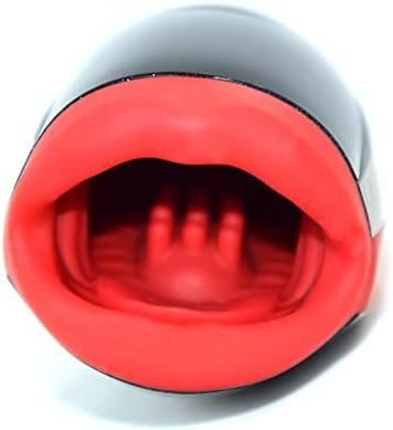 Automatic Male Masturbator Cup, Deep Throat Oral Powerful Soft Silicone With 5 Vibration Sqeezing Modes Sucking Soft Tight Vibrator With Voice Easy To Clean Red - Image 3