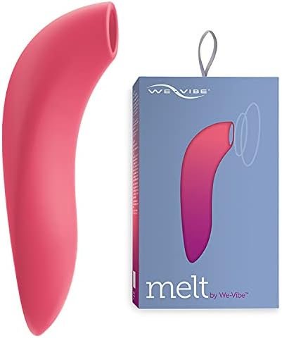 We-Vibe Melt Clitoral Sucking Vibrator Clit Massaging App Controlled Smart Toy, Midnight Blue