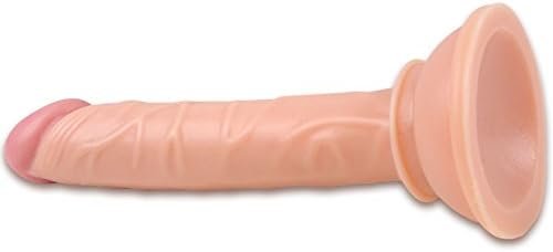Small Realistic Dildo - Suction Cup Base For Pegging Anal Or Vaginal Sex Toy - Image 3