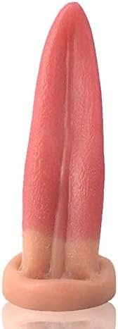 Fst Tongue Lick Dildo, Clitoris G-Spot Stimulation, Extra Long Anal Plug Prostate Massager Anal Sex Toy For Men Women