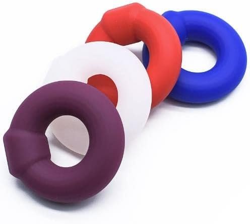 Stretchable Sports Ring Ring, Fitness Ring Stretching Belt-109 (Blue) - Image 3
