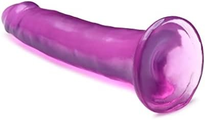 Lynx 8 Inch Ice Dildo - Purple - Image 3