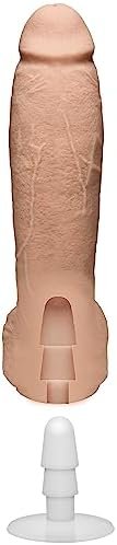 Doc Johnson Signature Series - Jeff Stryker - 10 Inch Realistic Ultraskyn Dildo With Removable Vac-U-Lock Suction Cup - F-Machine & Harness Compatible - For Adults Only, Vanilla - Image 2