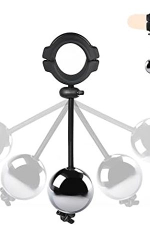 New 350G/12.34Oz Metal Penis Physical Exercise,Dovelo Wearable Male Penis Training Device,Penis Stretcher Device Adjustable For Male Sex Toys