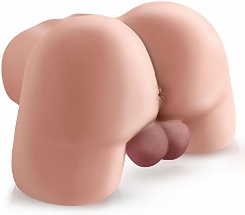 Life Size Sex Doll Full Size Sex Doll Torso Male Masturbator With Testicles And Anus, Male Sex Doll Gay Sex Dolls Realistic Butt Toy Big Ass Plump Hips Male Sex Toys For Gay Men Masturbation, 21Lb