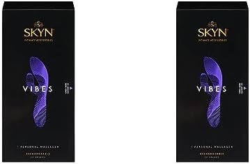 Skyn Vibes Premium Massager โ Rechargeable Vibrating Massager With 20 Speeds For Personalized Experiencesโ