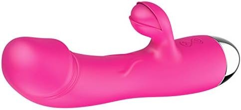 G Spot Rabbit Clitoral Vibrator, Rose Sex Toys For Clitoris G-Spot Stimulation,Waterproof Dildo Vibrator With 30 Powerful Vibrations Dual Motor Stimulator For Women Or Couple Fun